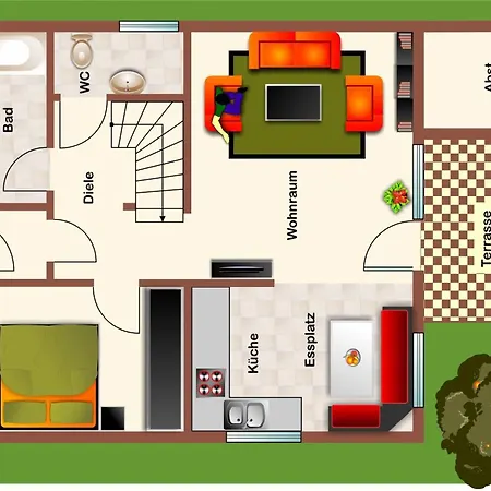 別荘 Deichgraf 86 Im Feriend Bachenbrock